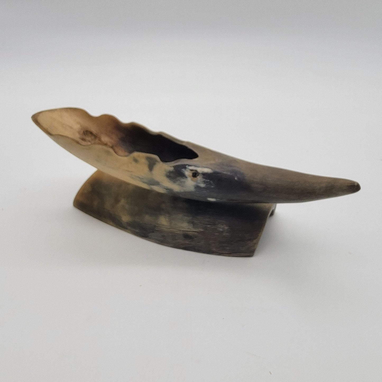 Vintage Horn Incense Burner Holder