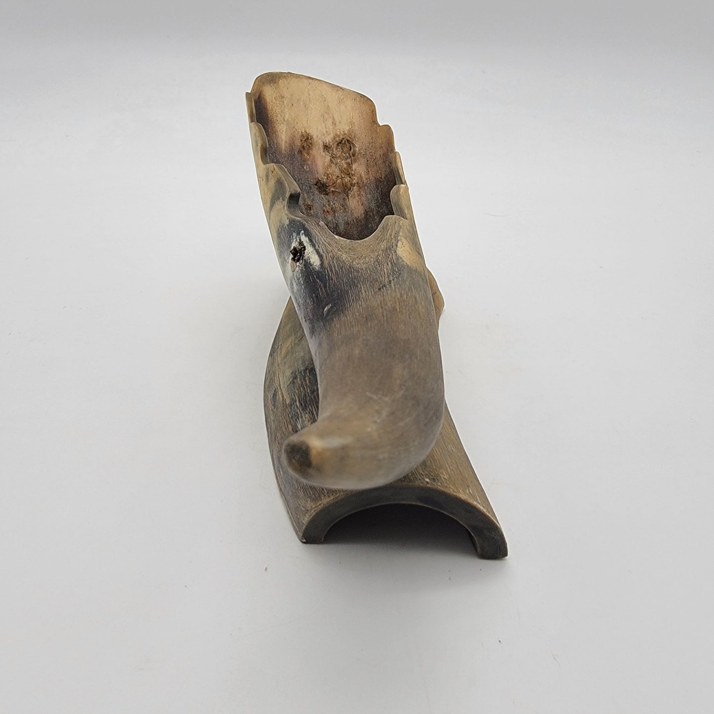Vintage Horn Incense Burner Holder