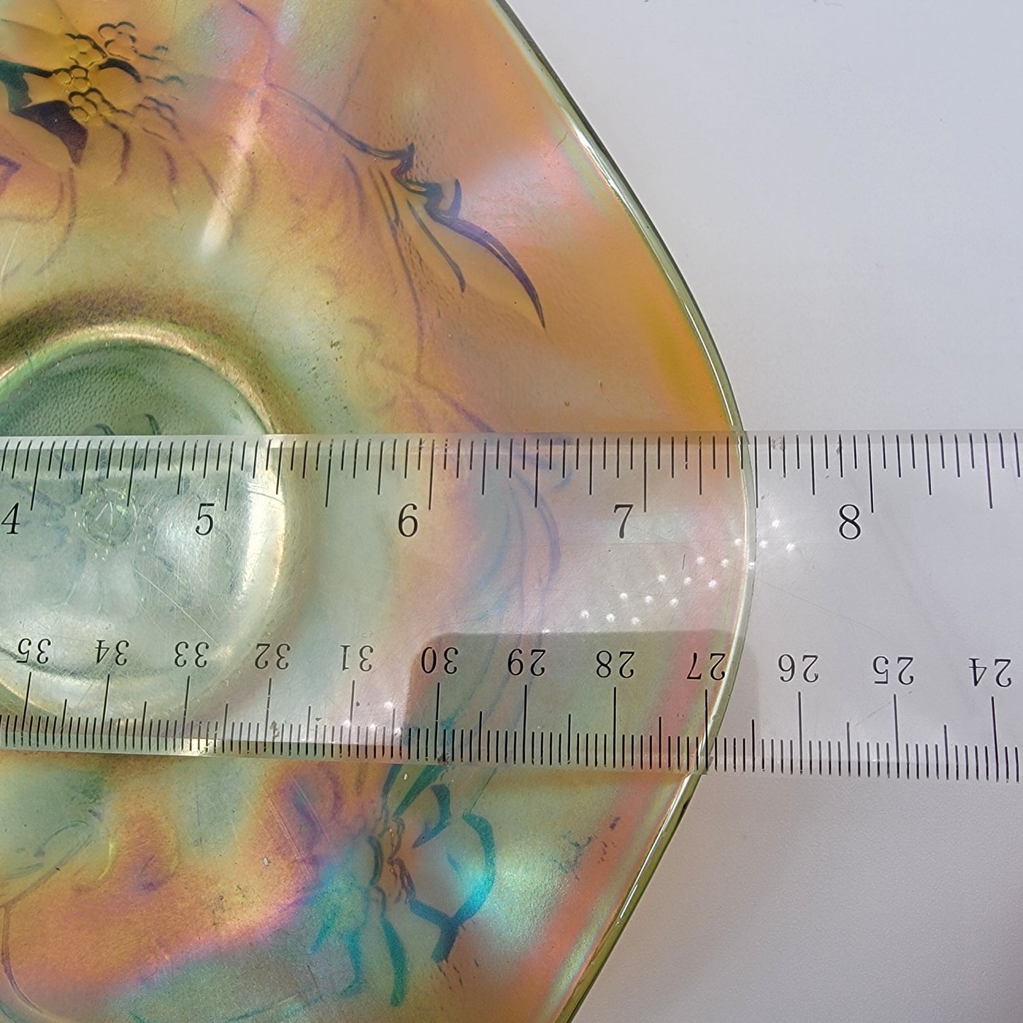 Northwood Carnival Glass Poppy Variant Bowl