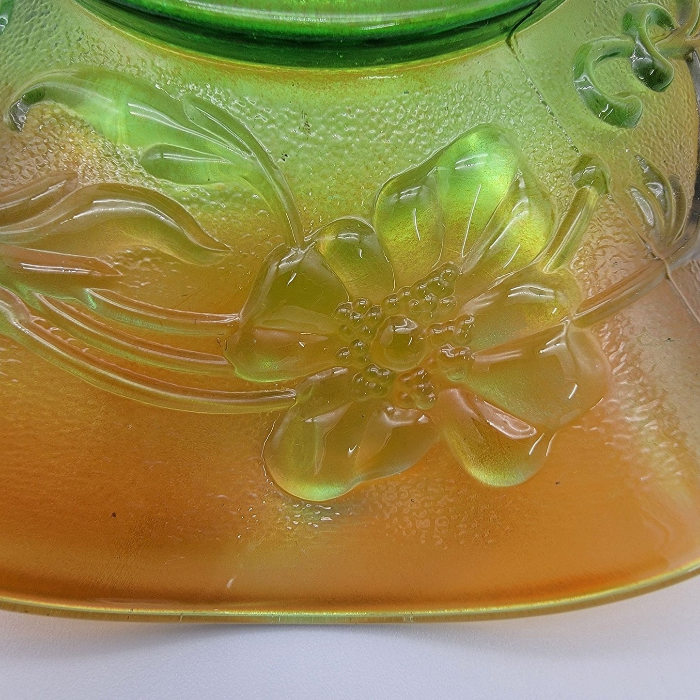 Northwood Carnival Glass Poppy Variant Bowl