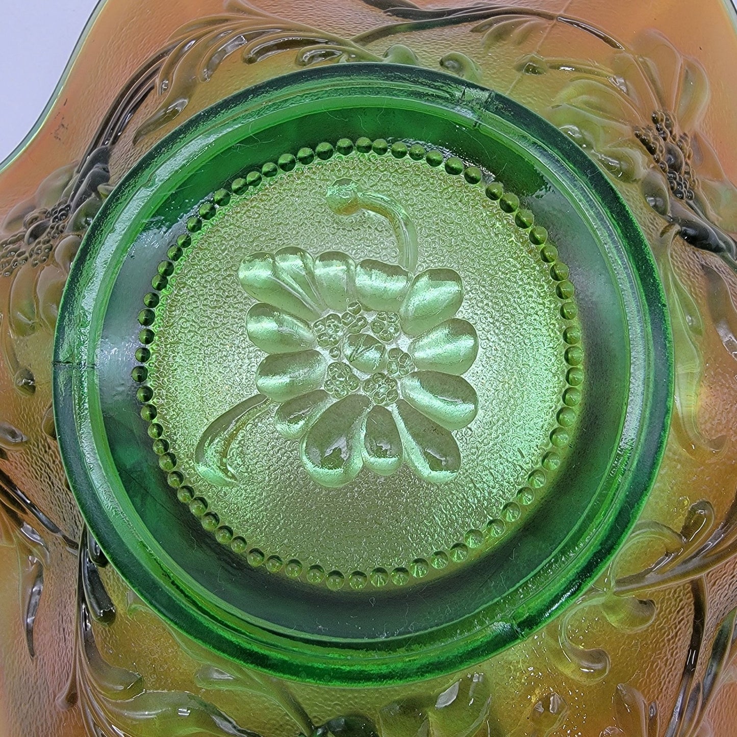 Northwood Carnival Glass Poppy Variant Bowl