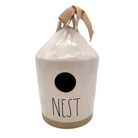 Rae Dunn NEST Round Birdhouse