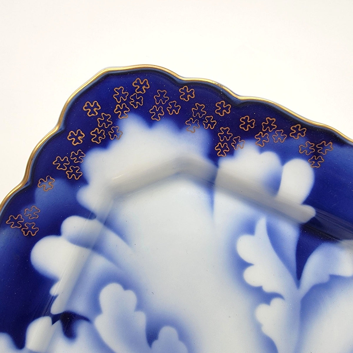 Vintage Fukagawa Arita Square Porcelain Dish