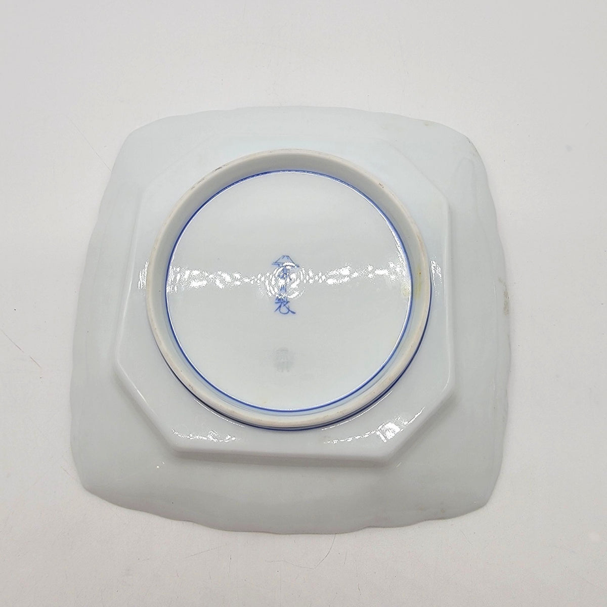 Vintage Fukagawa Arita Square Porcelain Dish