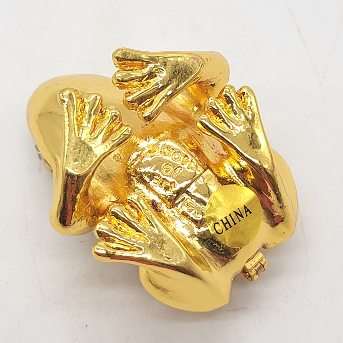 Objet D'Art Jumpin Jive Frog Trinket Box Artform No. 99