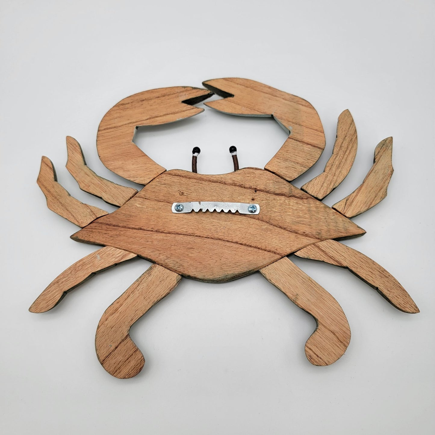 Blue Crab Wood Wall Art Nautical Coastal Decor