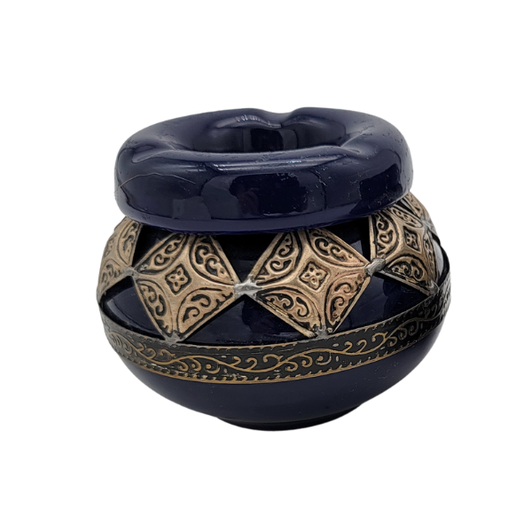 Cobalt Blue Moroccan Ashtray