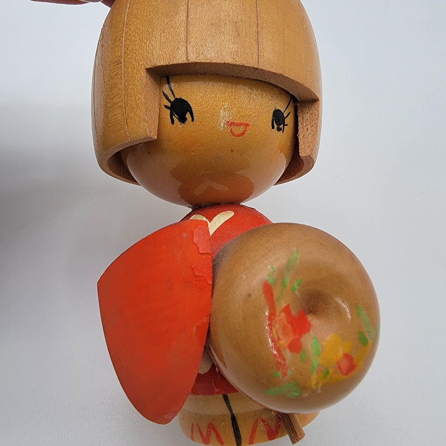 Vintage Japanese Sosaku Kokeshi Wood Doll