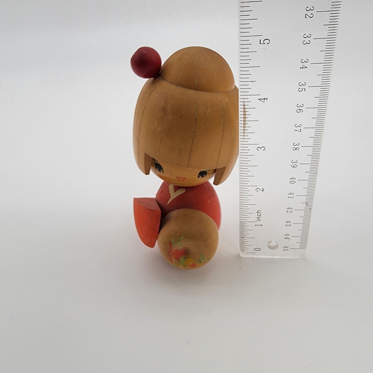 Vintage Japanese Sosaku Kokeshi Wood Doll