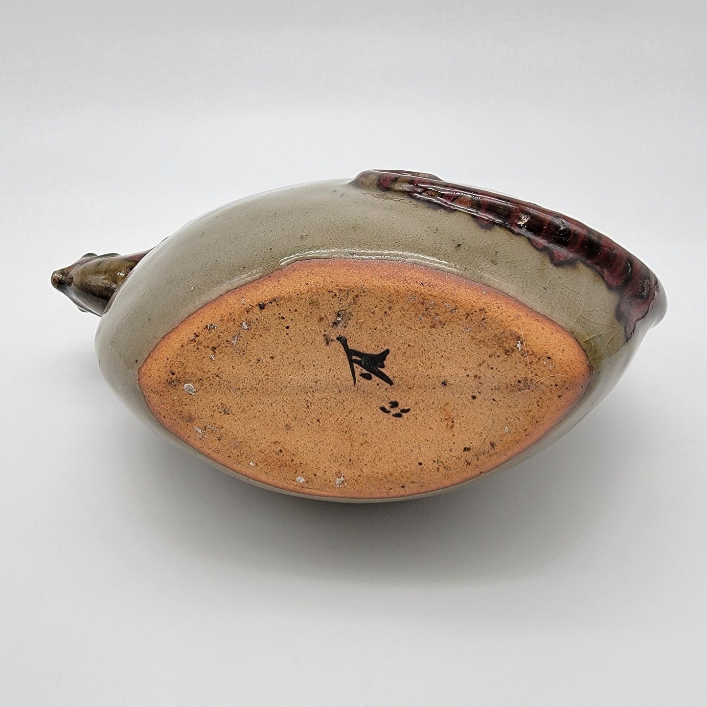 Jorge Wilmot Tonala Pottery Double Iguana Vase