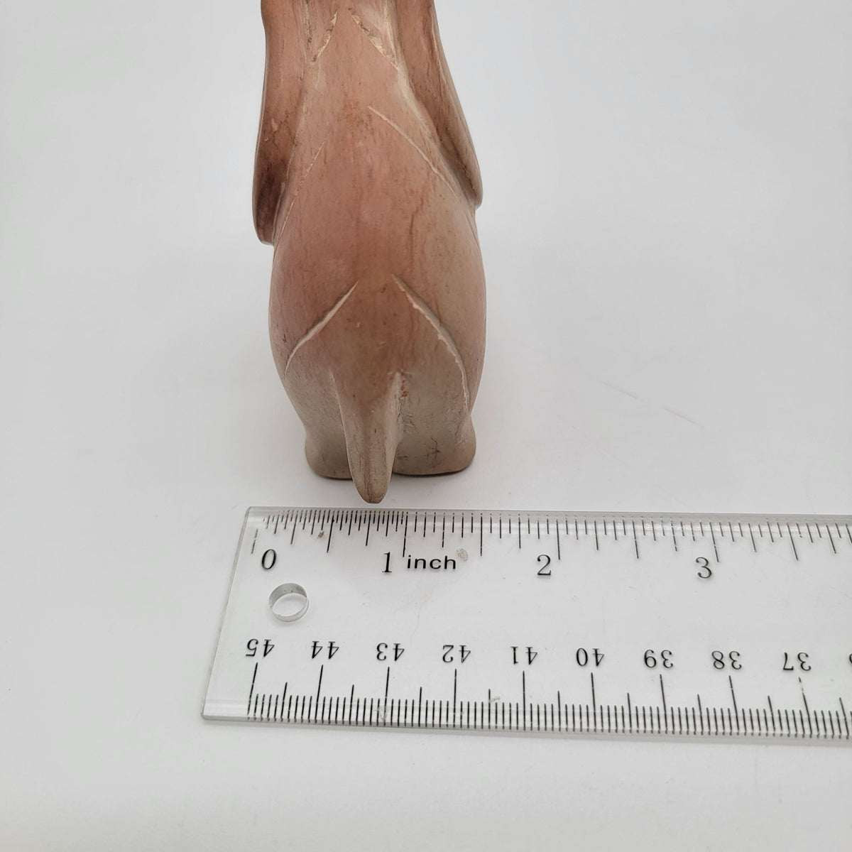 Vintage Carved Soapstone Elephant Figurine