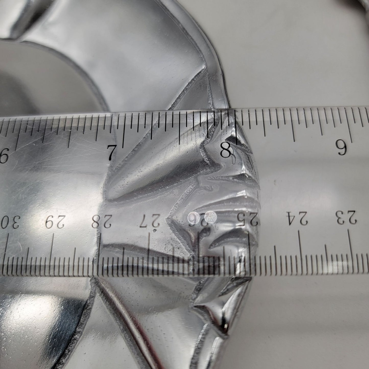 Arthur Court Aluminum Fleur De Lis Plate & Cake Server Set