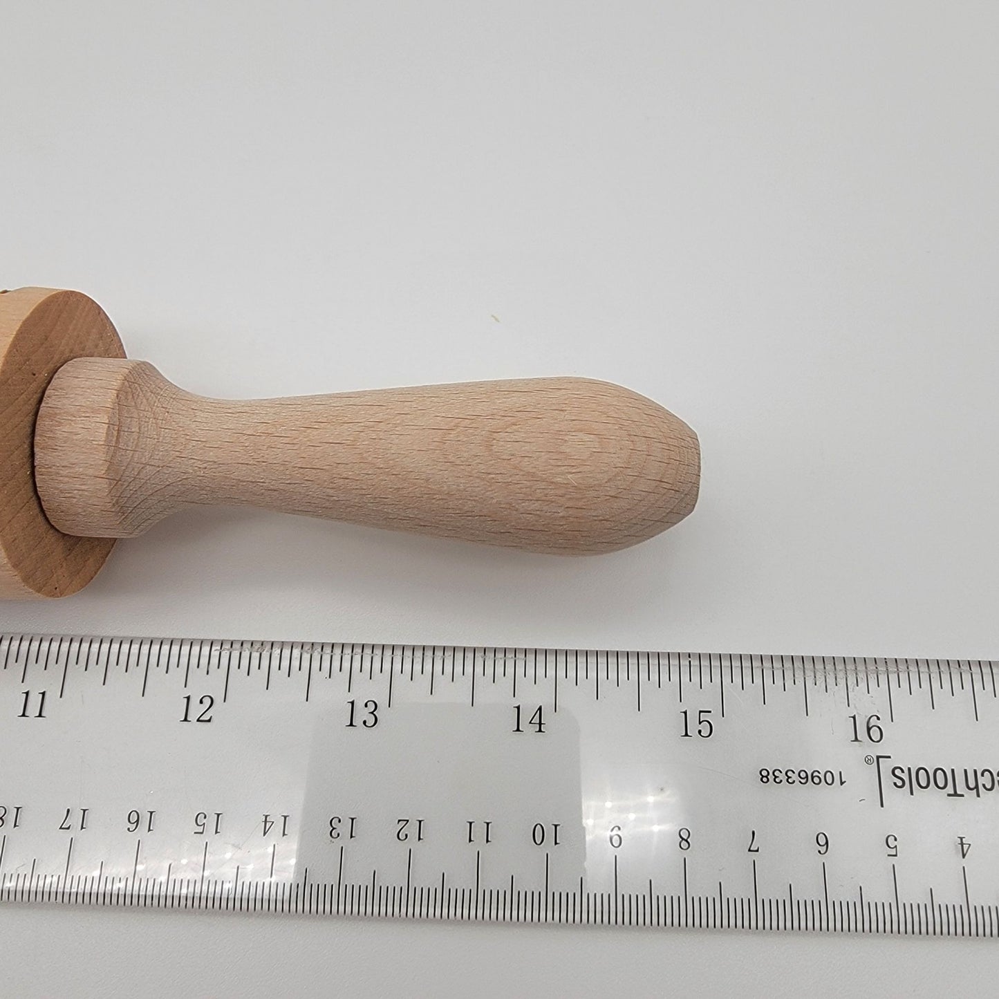 Springerle Wooden Rolling Pin With Animals