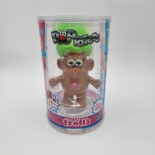 Pop Taters Good Luck Trolls Collectors Edition Figure With Green Hair