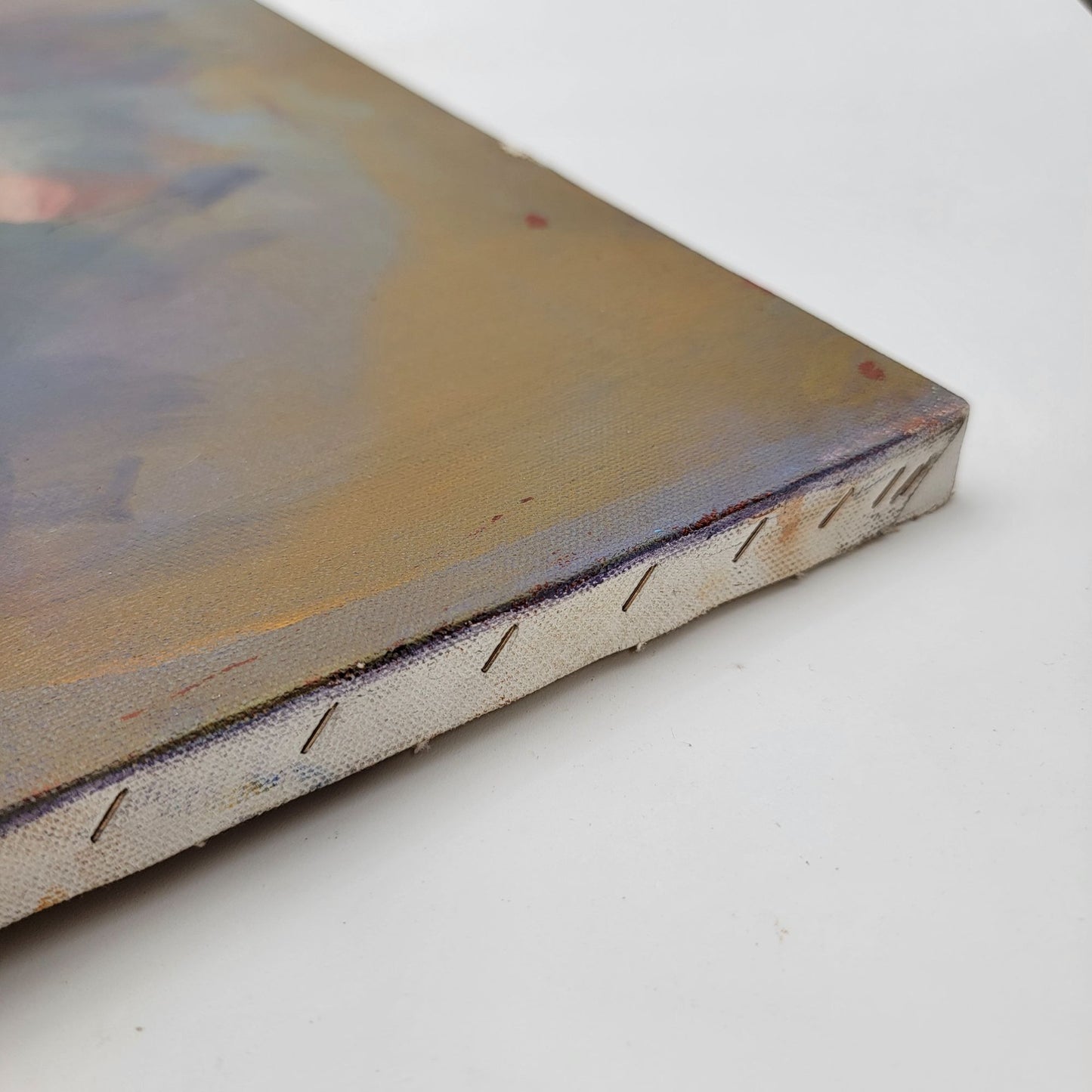 Original Abstract Nude Painting By Alex Hook Krioutchkov 2015