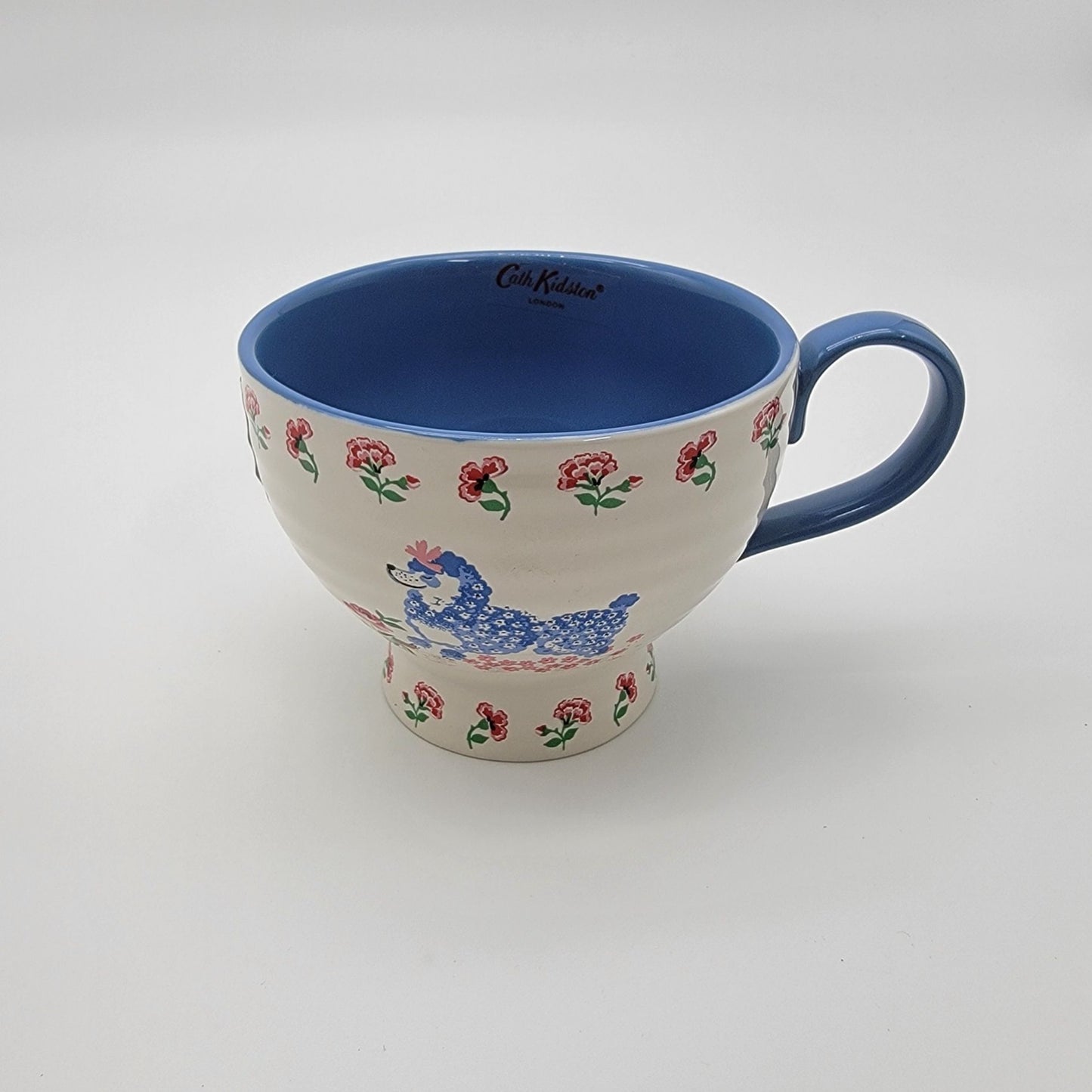 Cath Kidston Hug Mugs With Poodle Design Set Of 2 NEW