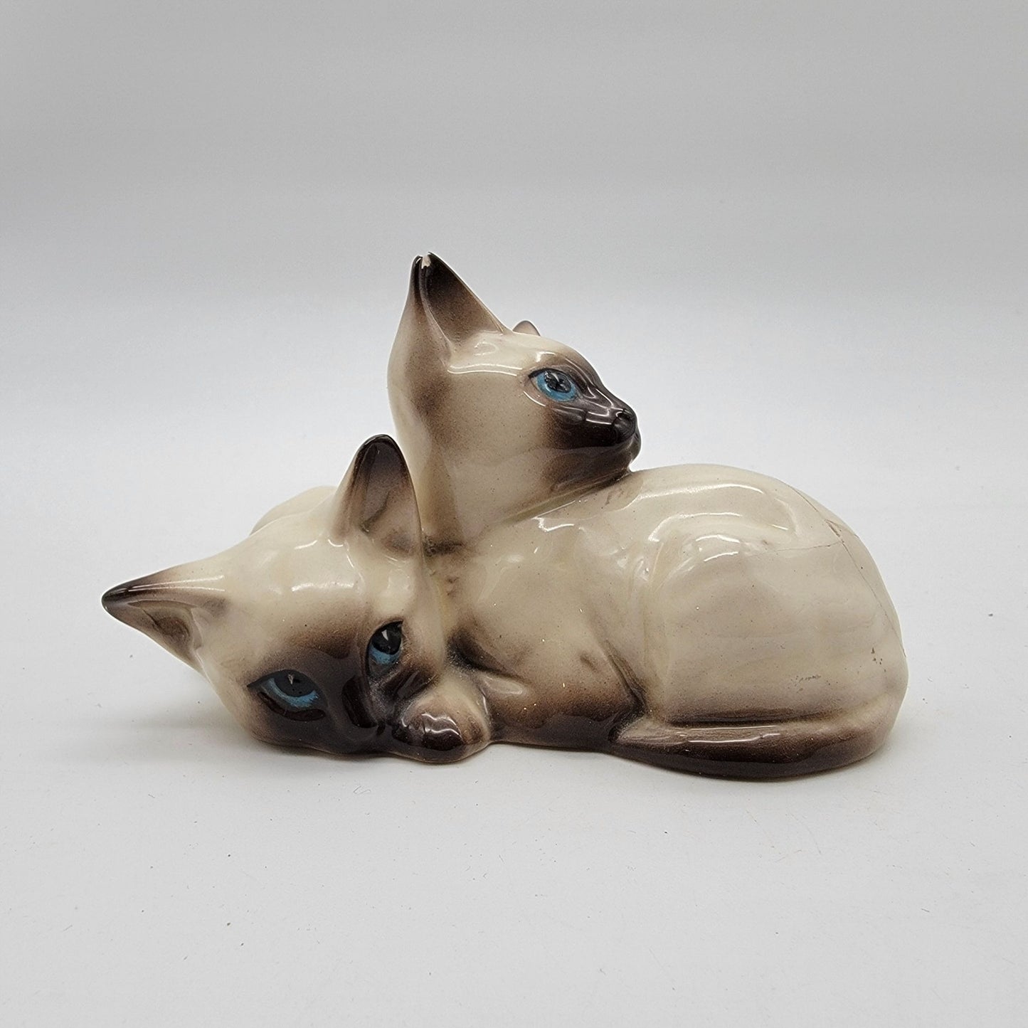 Beswick Siamese Cat Figurines Set of 4 (2 as found)