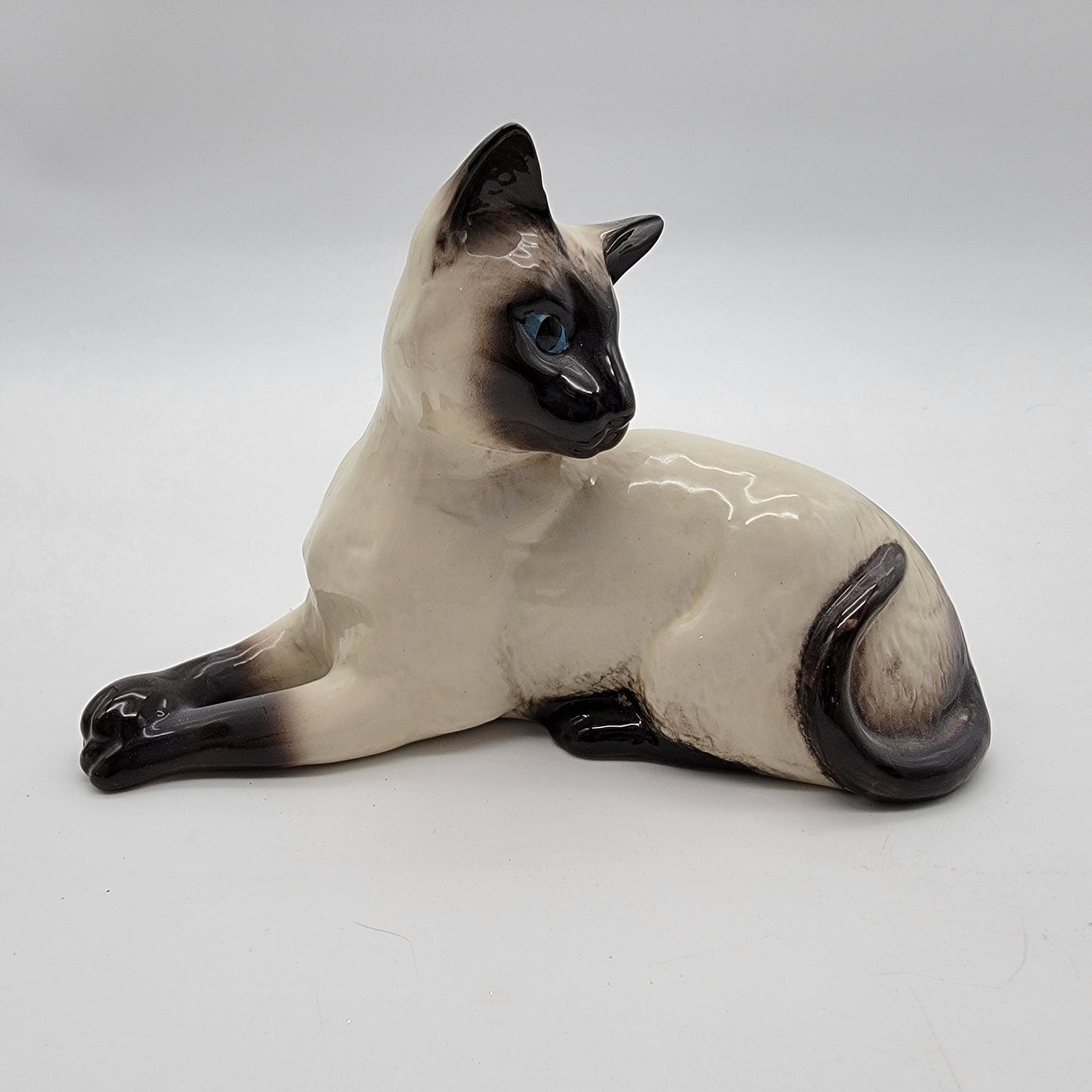 Beswick Siamese Cat Figurines Set of 4 (2 as found)