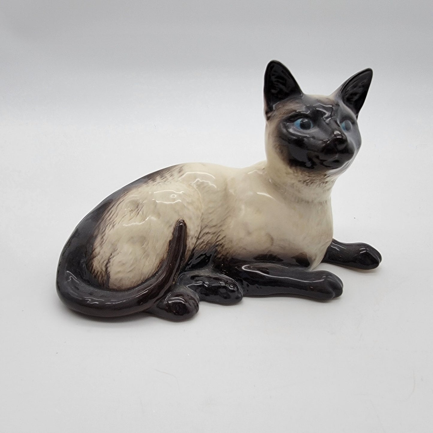 Beswick Siamese Cat Figurines Set of 4 (2 as found)