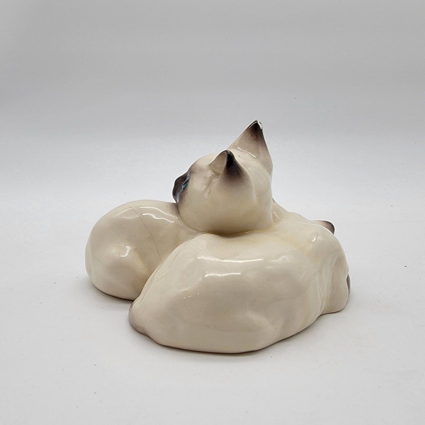 Beswick Siamese Cat Figurines Set of 4 (2 as found)