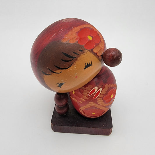 Vintage Japanese Kyoohoo Satonoko Kokeshi Doll