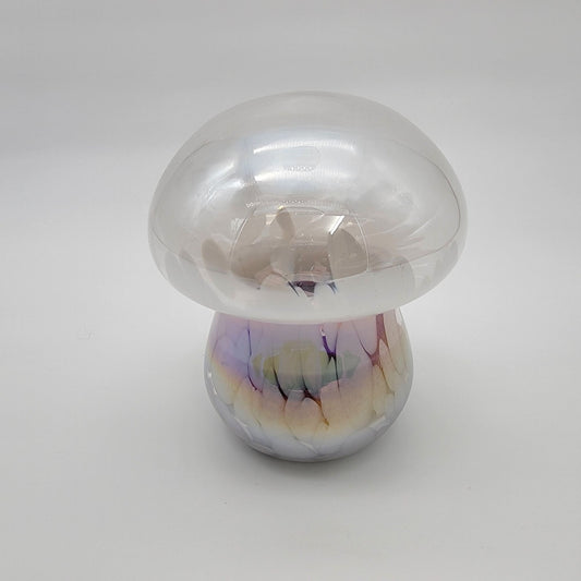 Celebrate Together Glass Mushroom Candle Holder - NEW