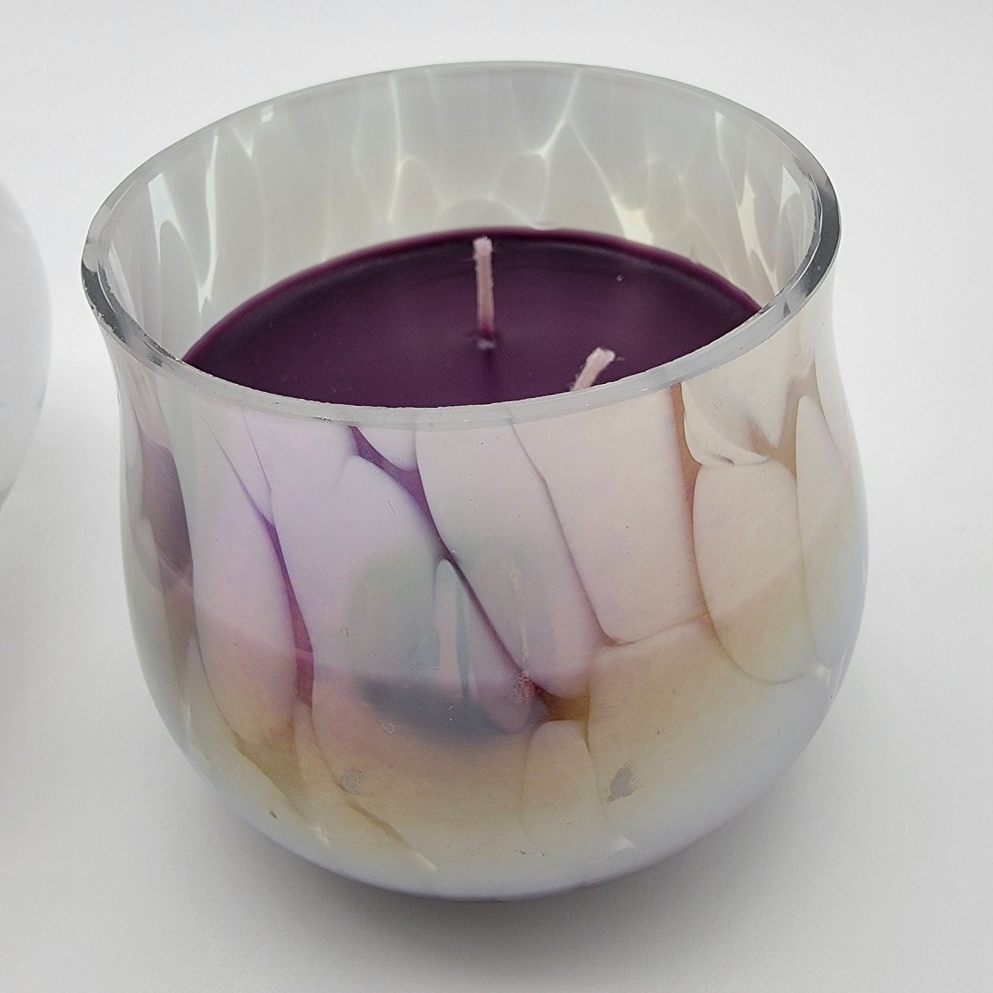 Celebrate Together Glass Mushroom Candle Holder - NEW