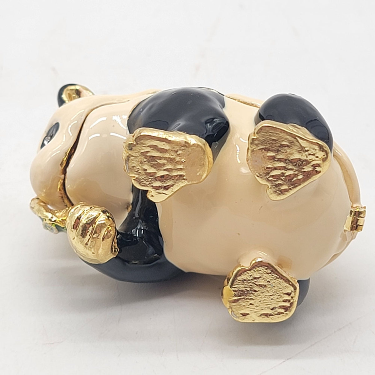 Objet D'Art Kimora Panda Bear Trinket Box Artform No. 02