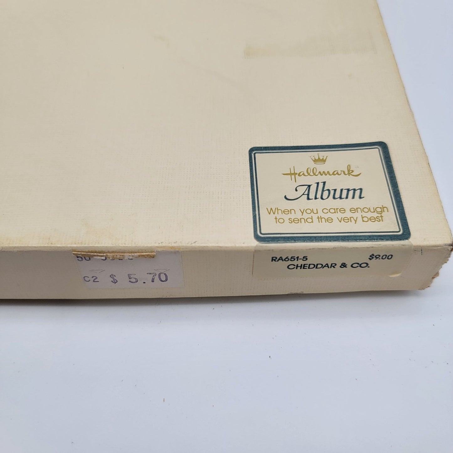 Vintage 1976 Hallmark Snaps & Scraps Scrapbook Photo Album By Cheddar & Co.