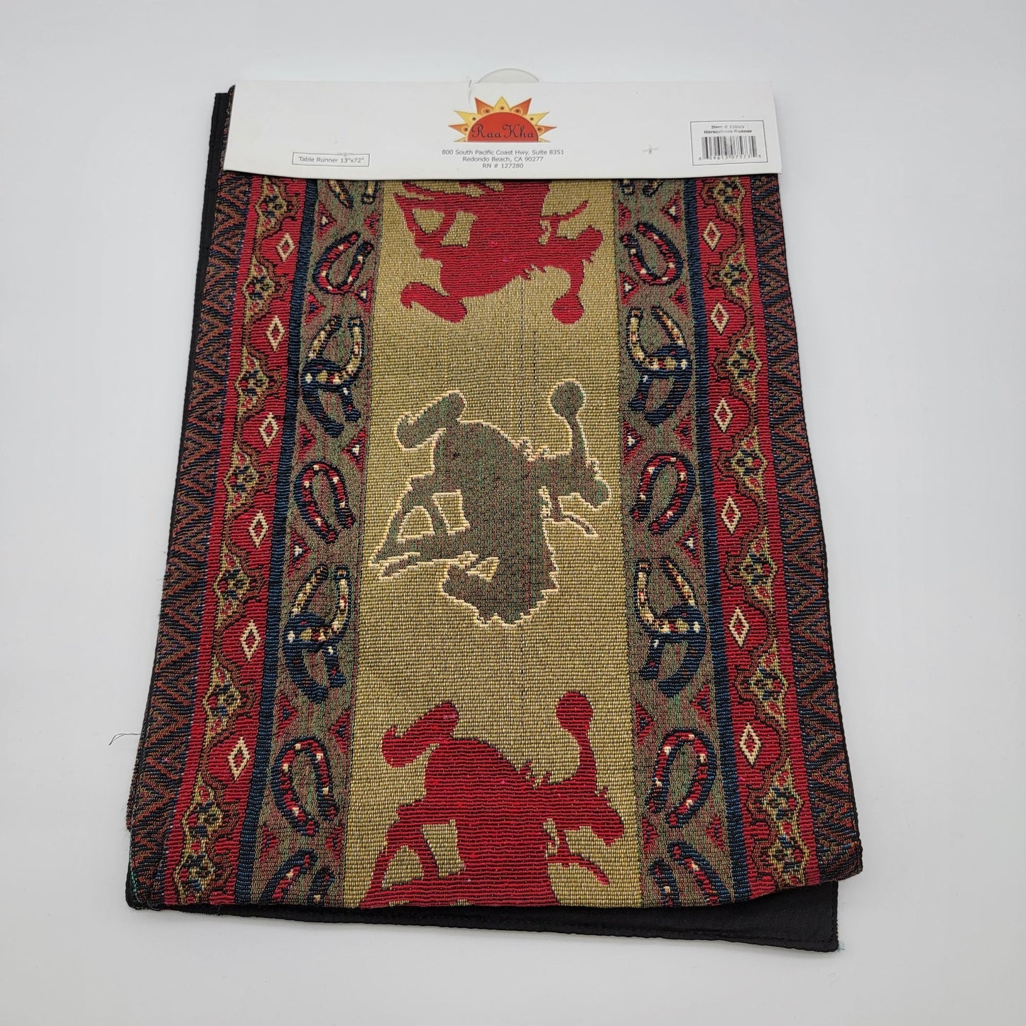 Cowboy Western Jacquard Table Runner