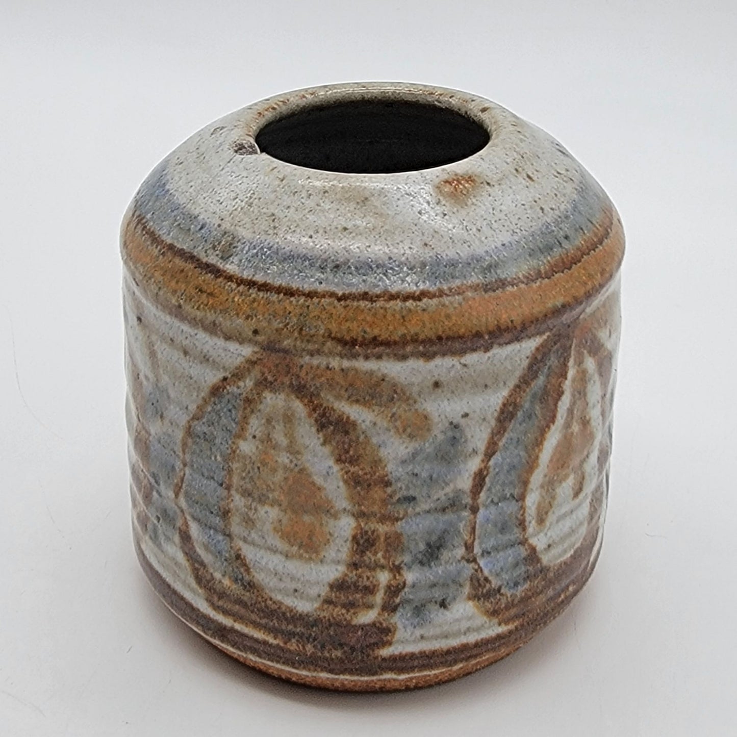 Vintage Doering Pottery Stoneware Miniature Vase