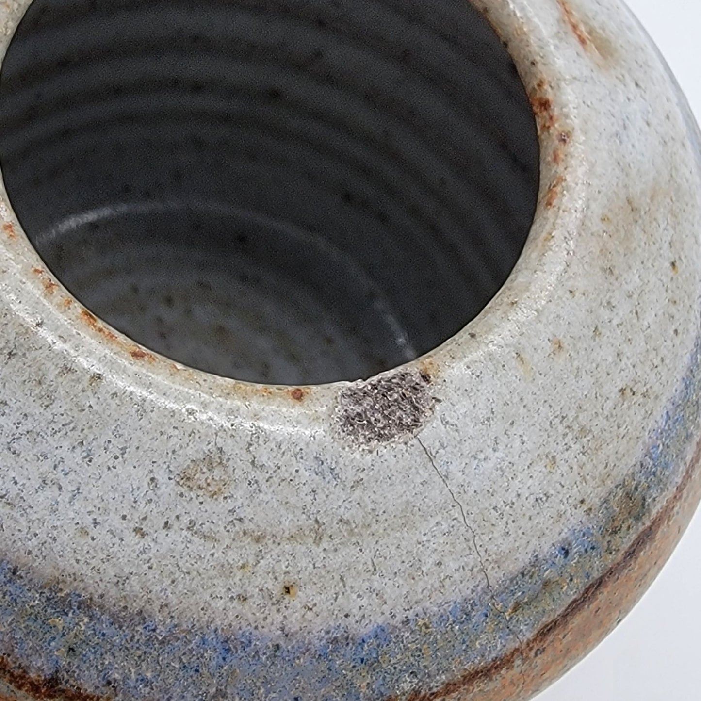 Vintage Doering Pottery Stoneware Miniature Vase