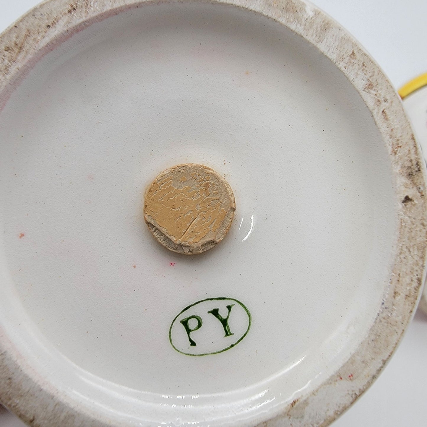 Ucagco PY Vintage Provincial Rooster & Roses Milk Pitcher & Salt And Pepper Shaker Set