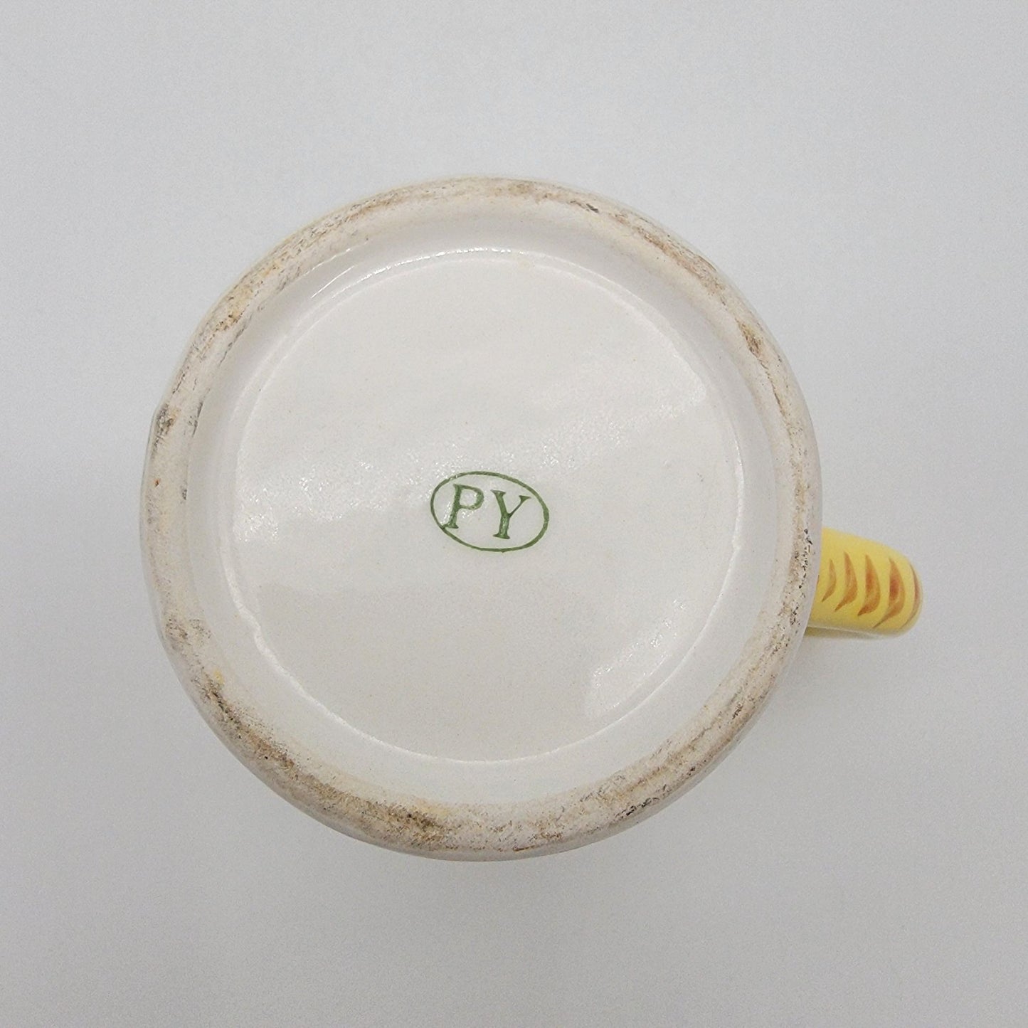 Ucagco PY Vintage Provincial Rooster & Roses Milk Pitcher & Salt And Pepper Shaker Set