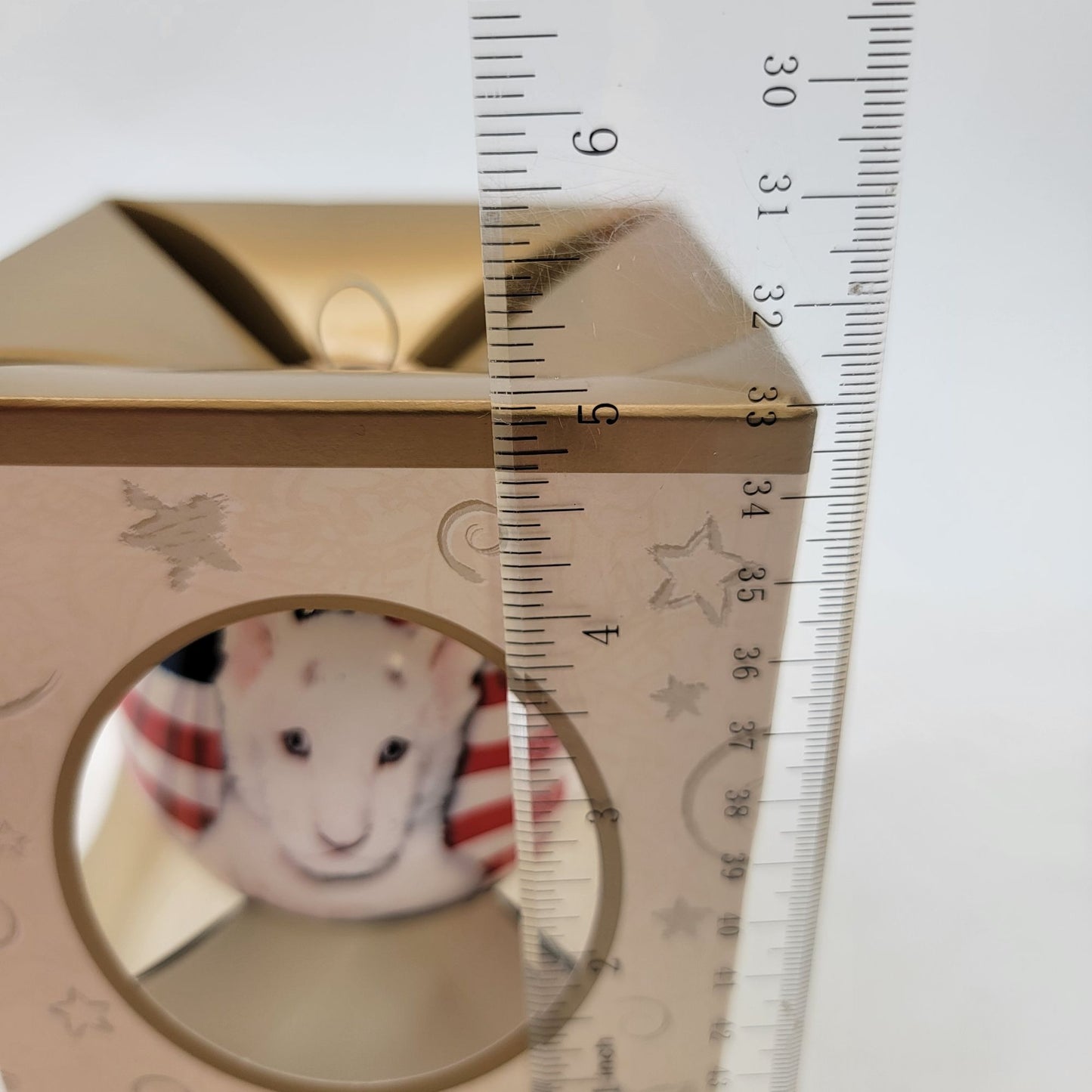 Vintage Siegfried & Roy The Mirage Las Vegas Blown Glass Ornament