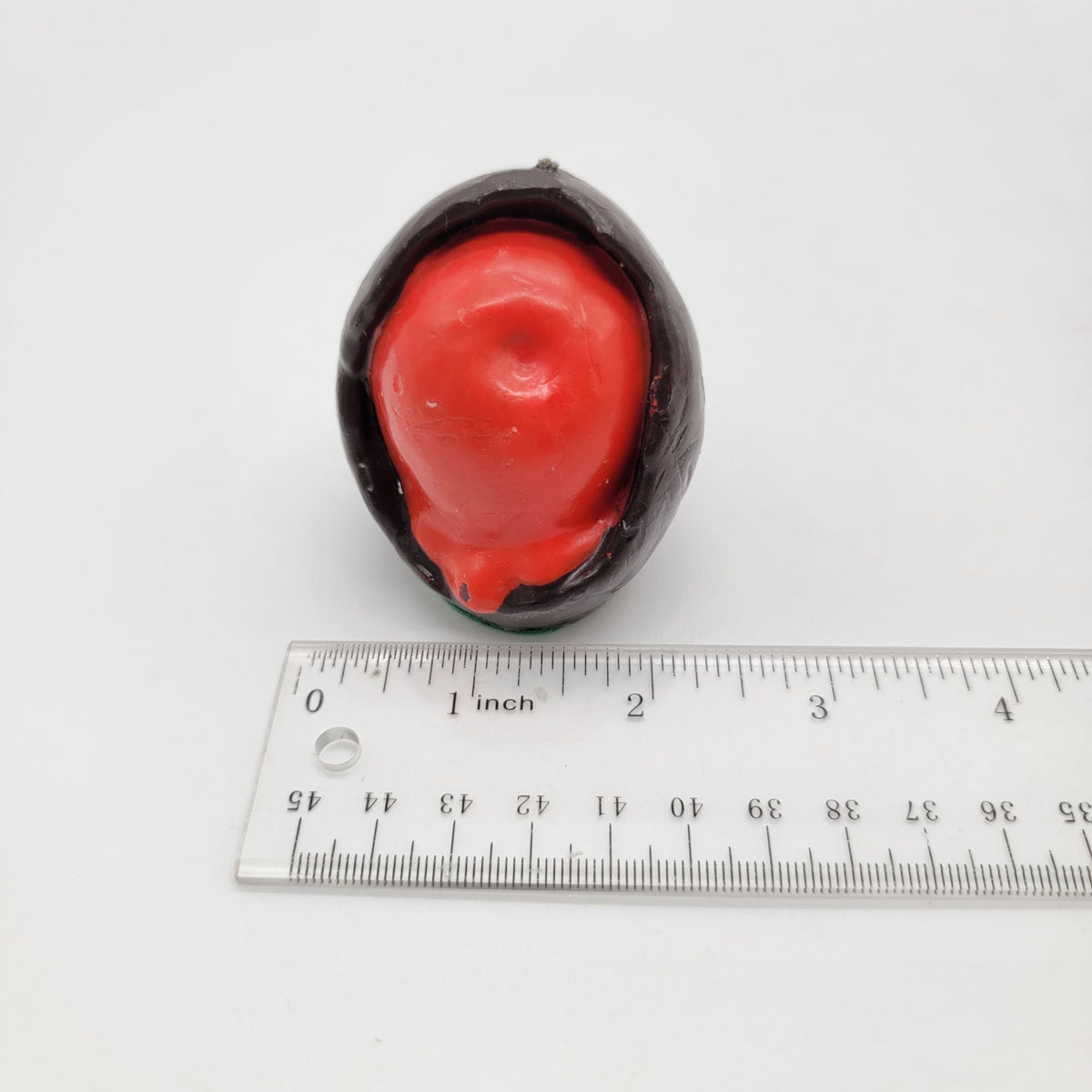 Vintage Faux Chocolate Covered Cherries Pair Fake Food Prop
