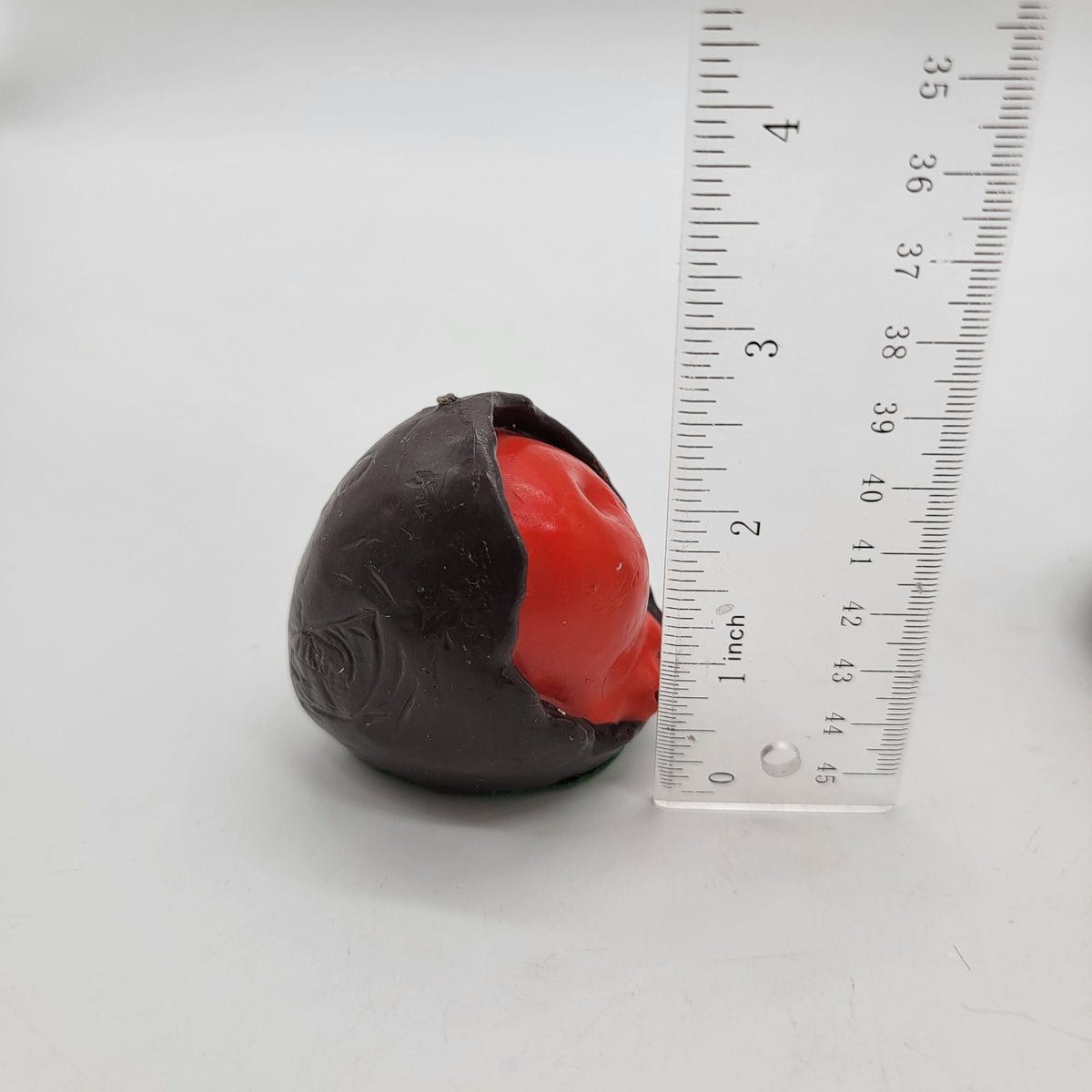Vintage Faux Chocolate Covered Cherries Pair Fake Food Prop