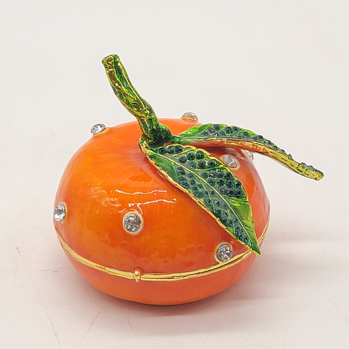 Objet D'Art Mikan Tangerine Trinket Box Artform No. 54