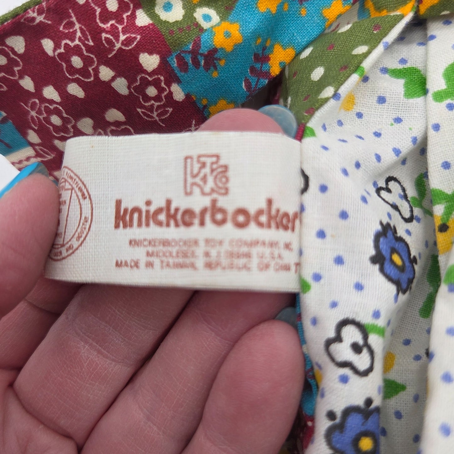 Vintage Knickerbocker The Original Holly Hobbie Ragdoll  15"