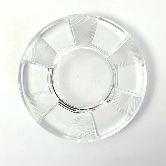 1970s Lalique France Glass Ashtray