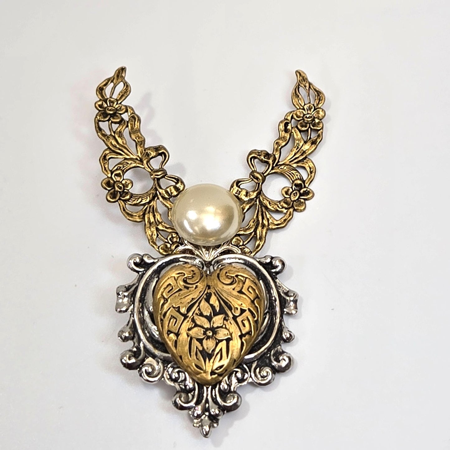 Vintage Signed Jane Angels Of Love My Name Is Hope  Brooch