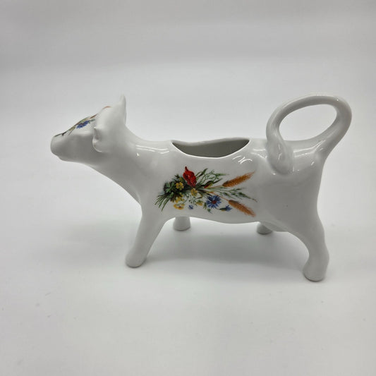Vintage Cordon Bleu BIA Frieda Collection Porcelain Cow Creamer