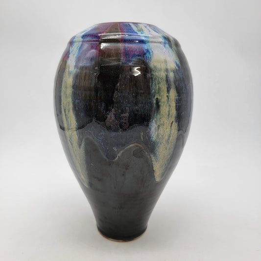 Vintage 1999 Large Orcas Islands Pottery Vase Signed By Artist