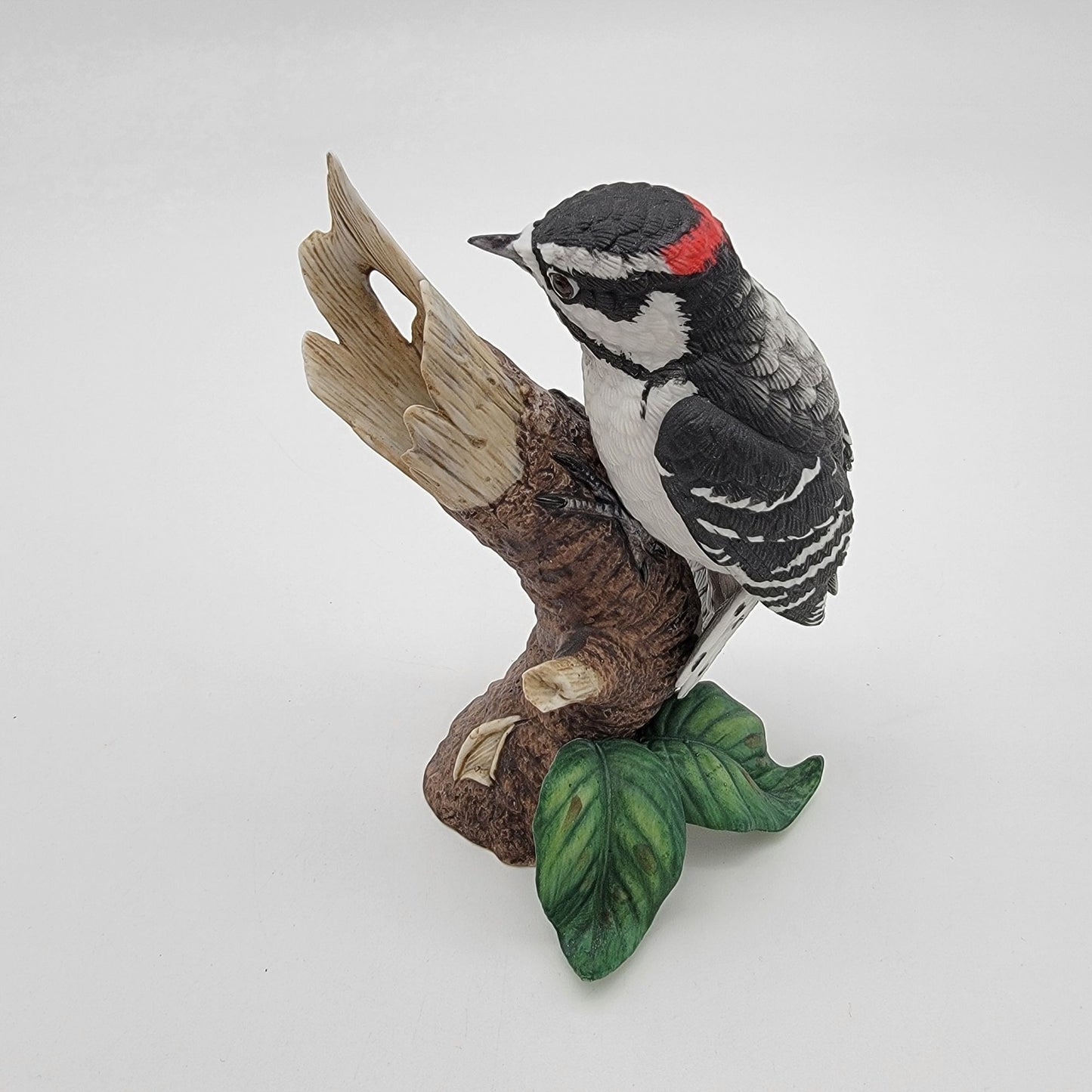 1989 Lenox Downy Woodpecker Bird Porcelain Figurine
