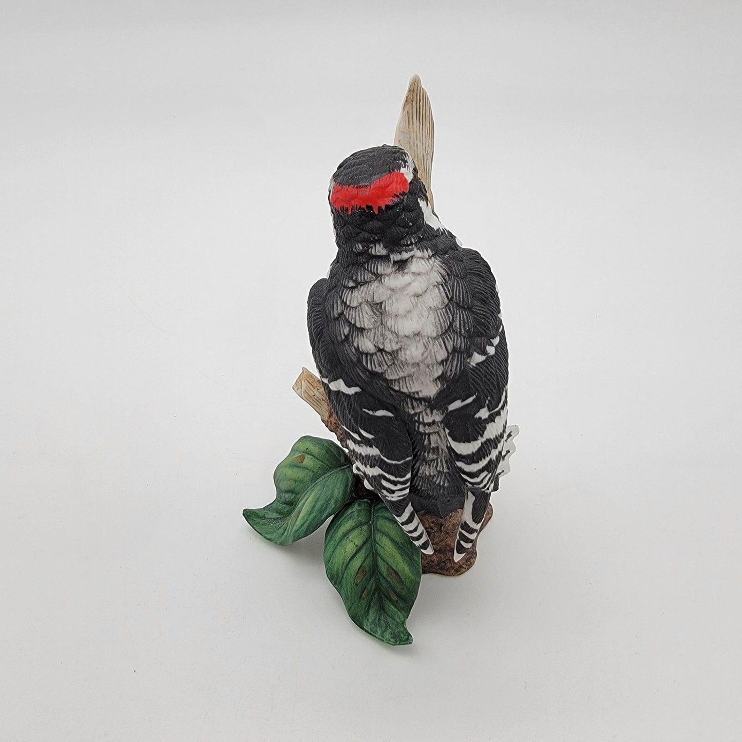 1989 Lenox Downy Woodpecker Bird Porcelain Figurine