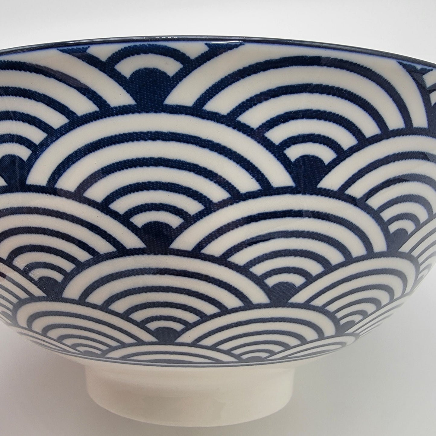 SH Home Blue & White Dragon Ramen Noodle Bowl