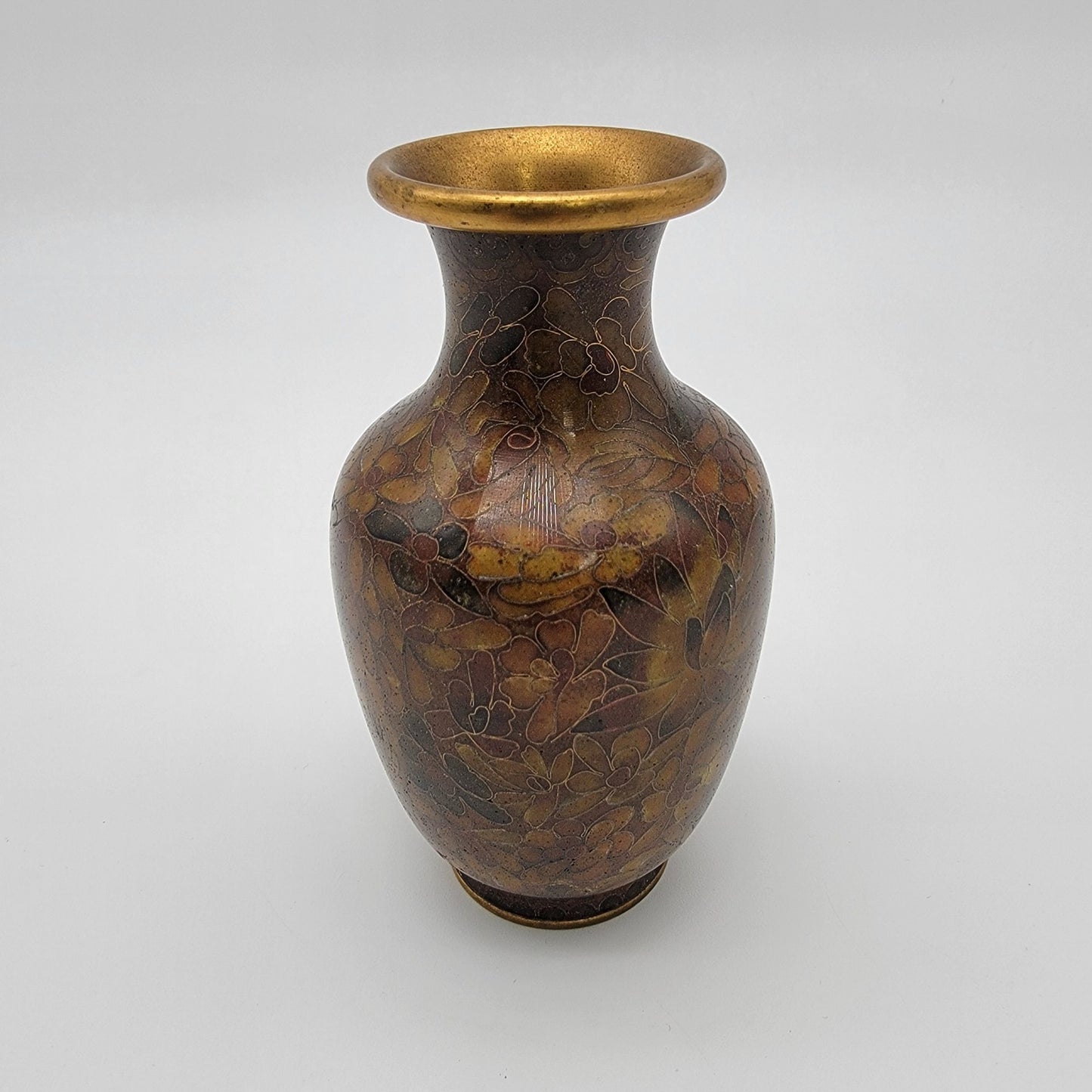 Vintage Jingfa Cloisonne Vase