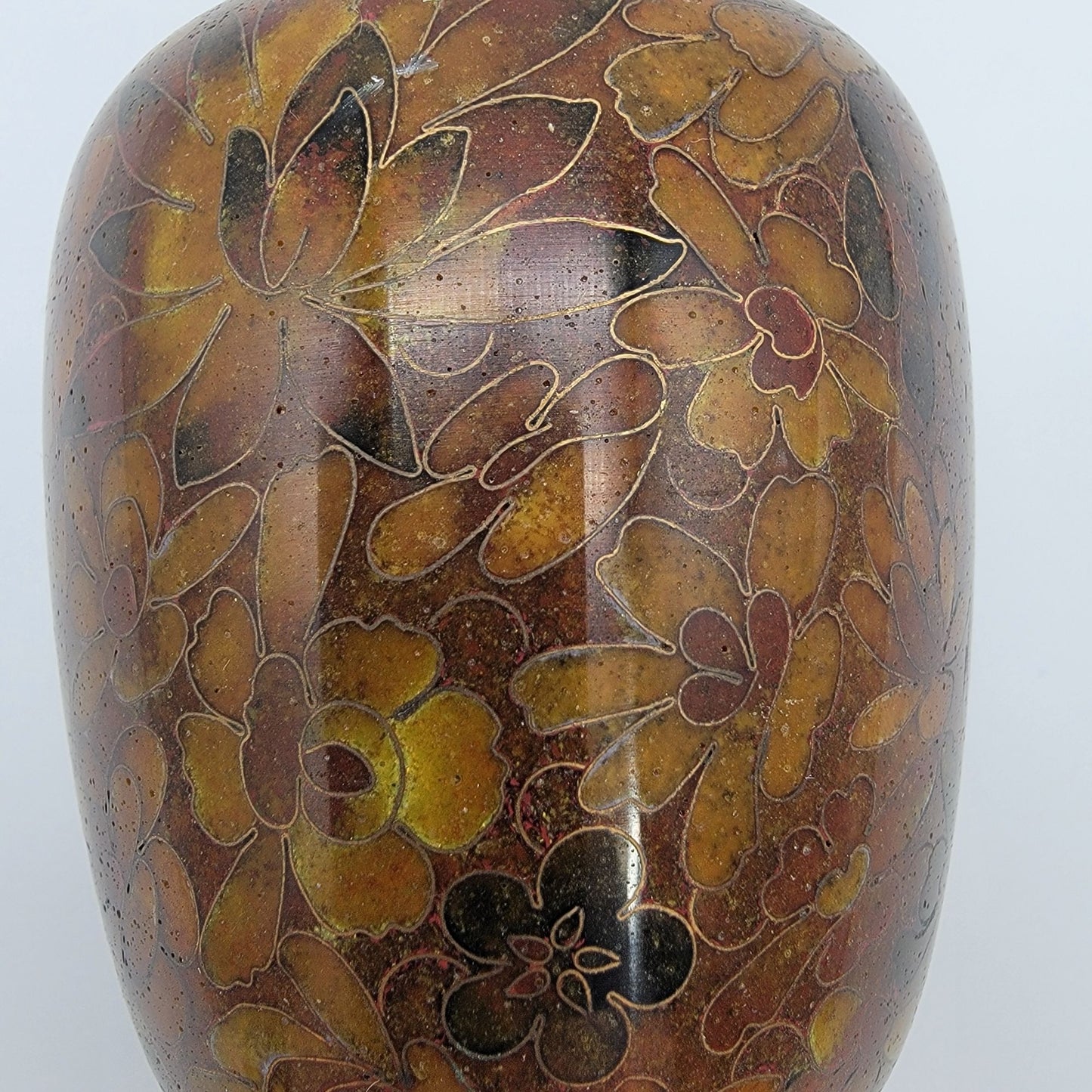 Vintage Jingfa Cloisonne Vase
