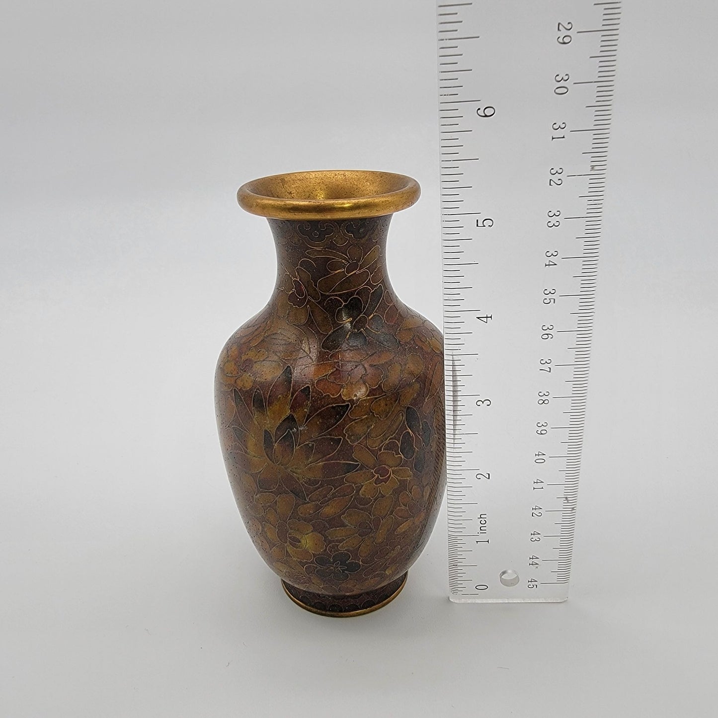 Vintage Jingfa Cloisonne Vase