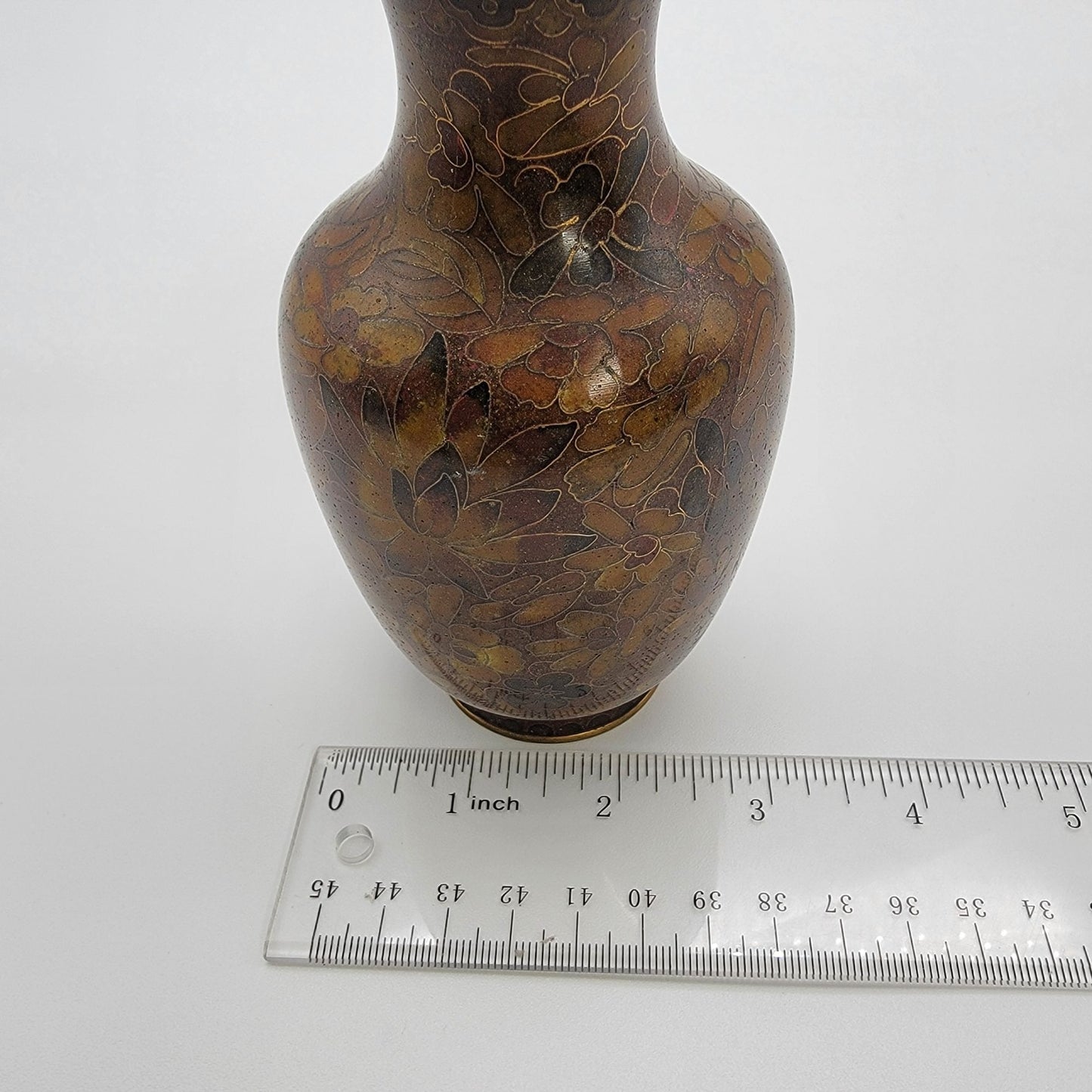 Vintage Jingfa Cloisonne Vase